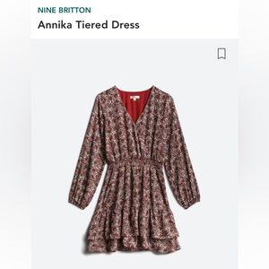 Nine Britton Annika tiered dress